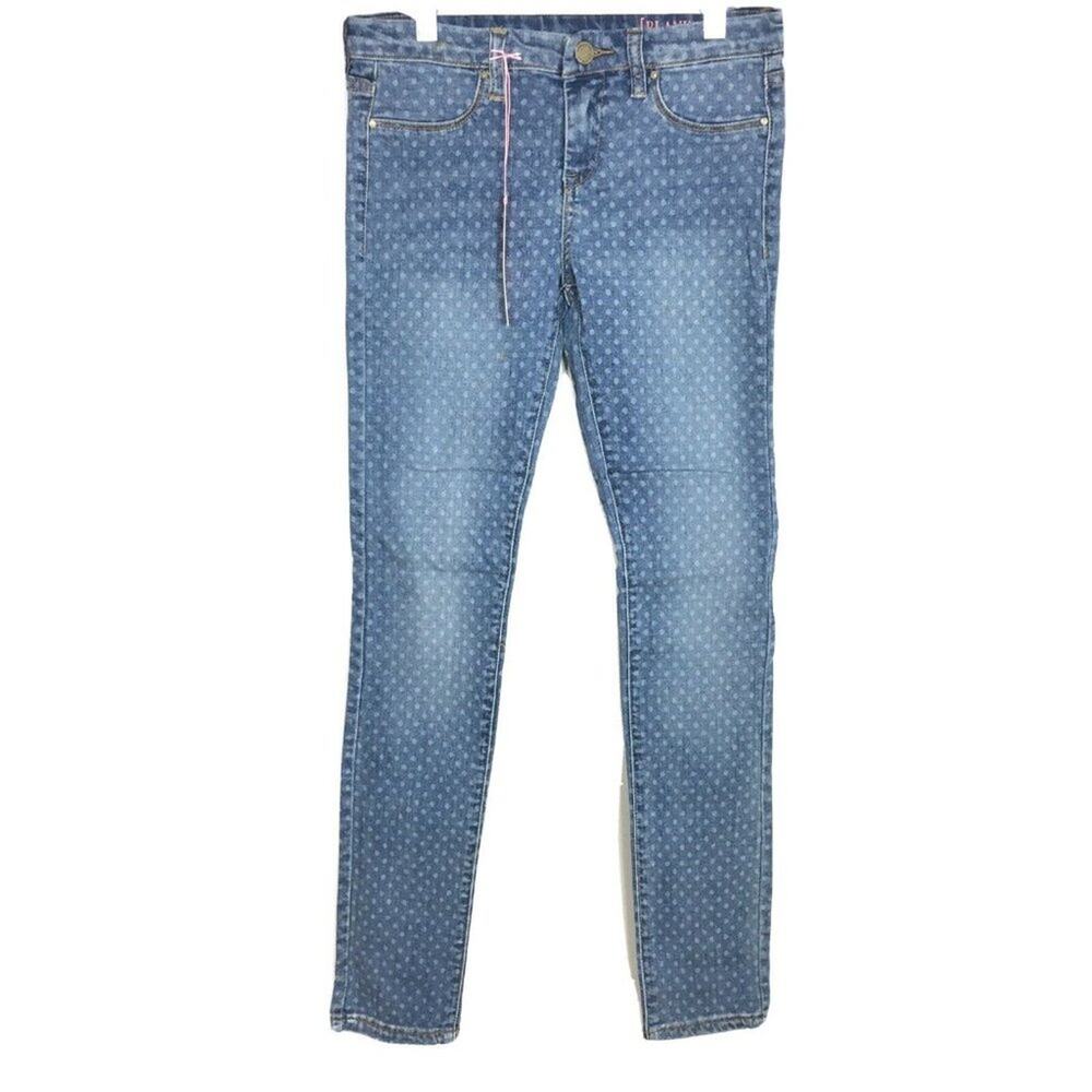 BLANK NYC The‎ Spray On Blue Skinny Jeans Girl’s 14